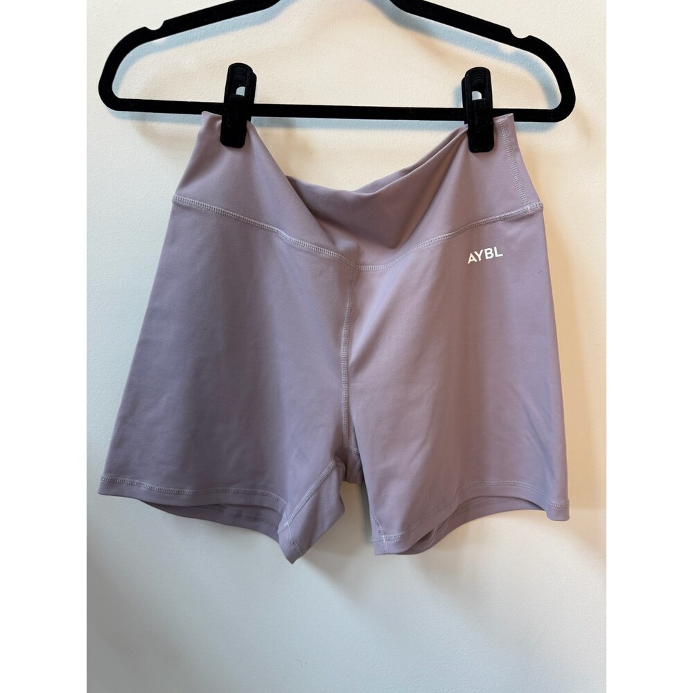 AYBL Lilac High Rise Biker Shorts Size XXL